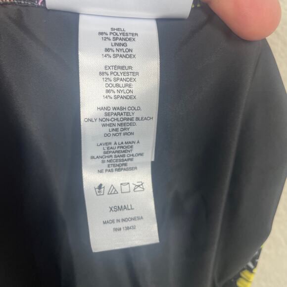 ModCloth XS The Fiona Tie-Side Bikini Bottom Swimwear Daisy Floral - Picture 9 of 9